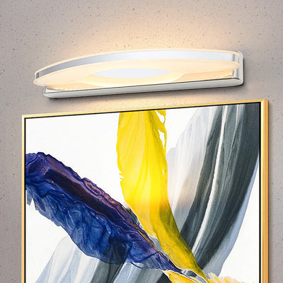 Moderne Acryl-Lampenschirm-wasserdichte gebogene LED-Spiegel-Frontlicht-Wandleuchte-Lampe