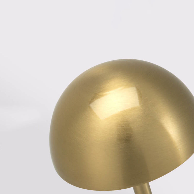 Einfache Goldkuppel-USB-Lade-LED-Tischlampe 