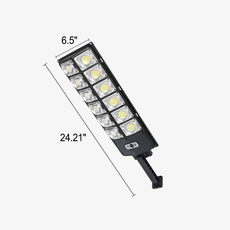Réverbère à induction solaire LED Lumière extérieure de zone de chemin 