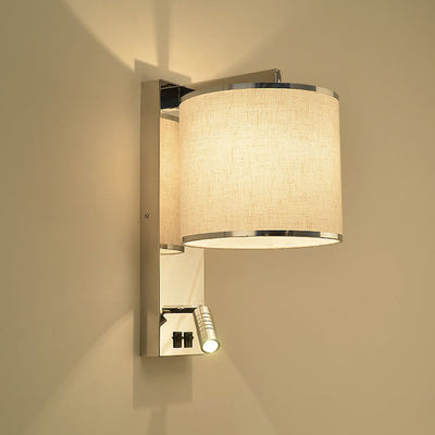 Modern Light Luxury Stainless Steel 1-Light Wall Sconce Lamp