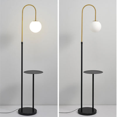Industrial Iron Creative Shelf Stehlampe mit 1 Licht 