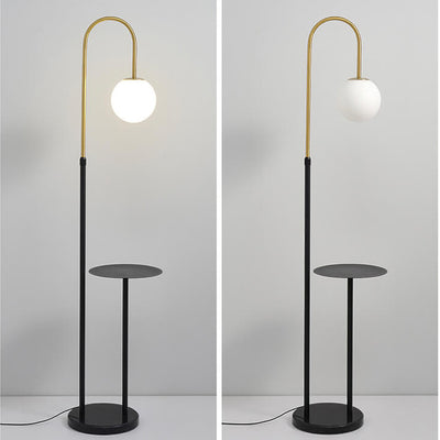 Industrielle Eisen Kreativ Regal 1-Licht Stehlampe 