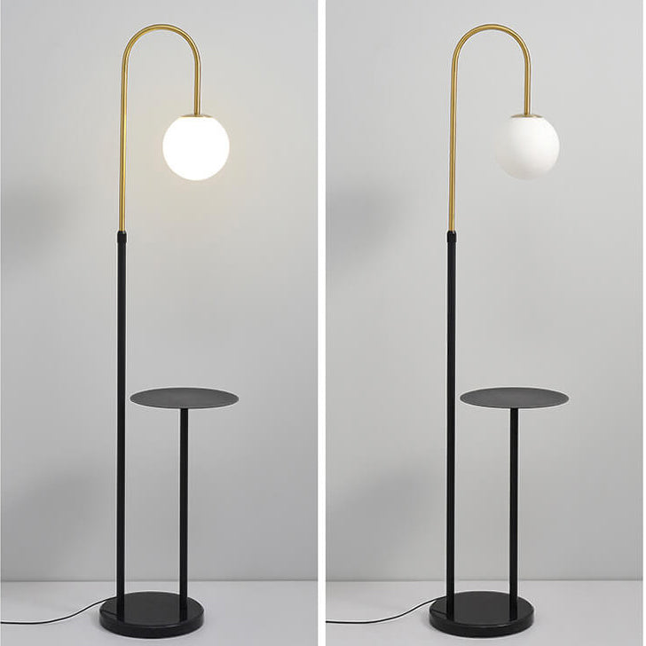 Industrial Iron Creative Shelf Stehlampe mit 1 Licht 