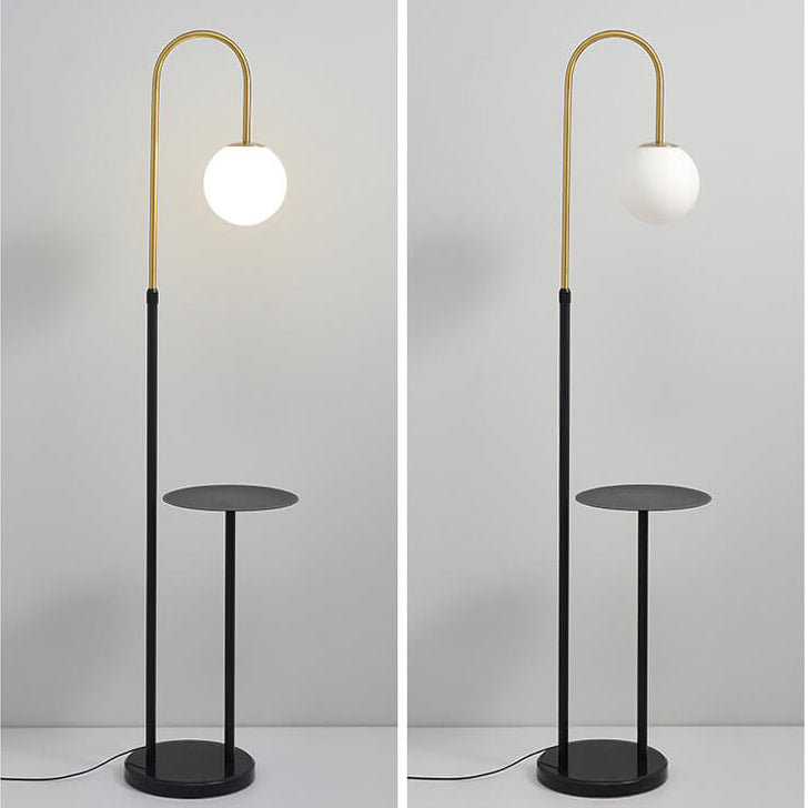 Industrielle Eisen Kreativ Regal 1-Licht Stehlampe 