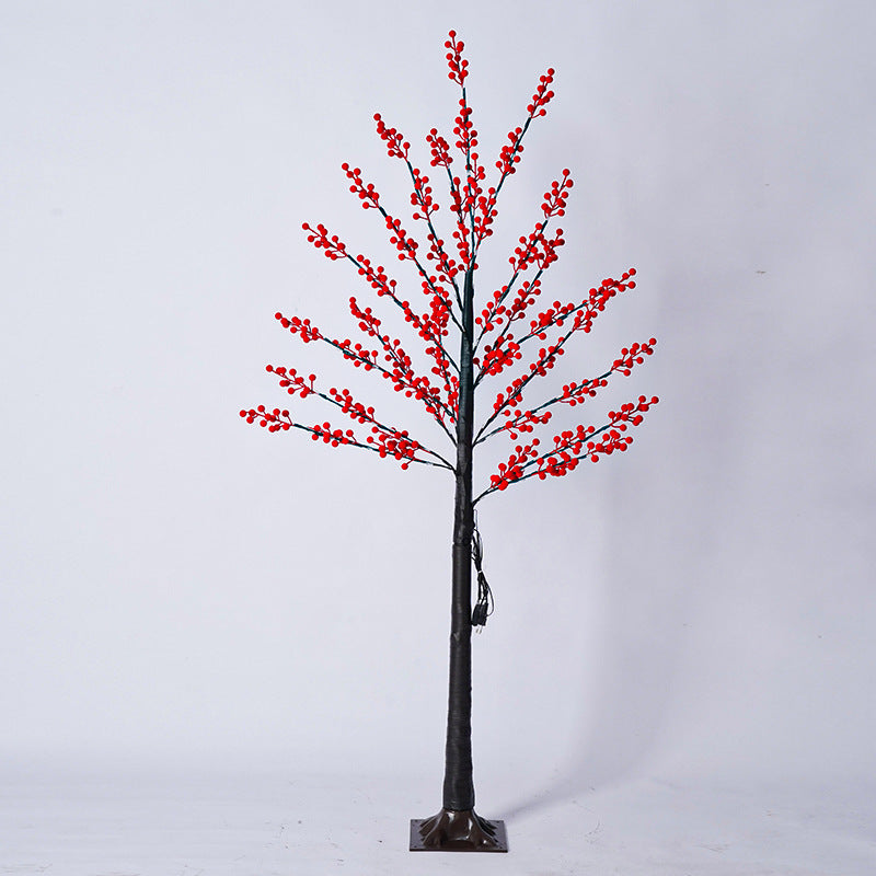 Modern Holiday Decor Birch Tree Plastic LED Standing Floor Lamp