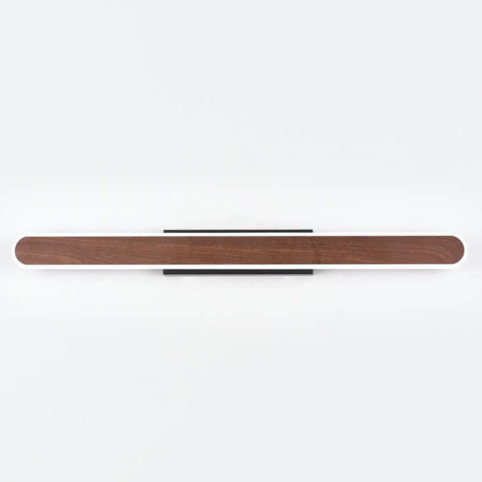 Skandinavische moderne minimalistische Holz-LED-Waschtischleuchte Wandleuchte 