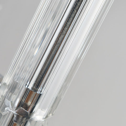 European Vintage Light Luxury Crystal Fabric 1-Light Wall Sconce Lamp