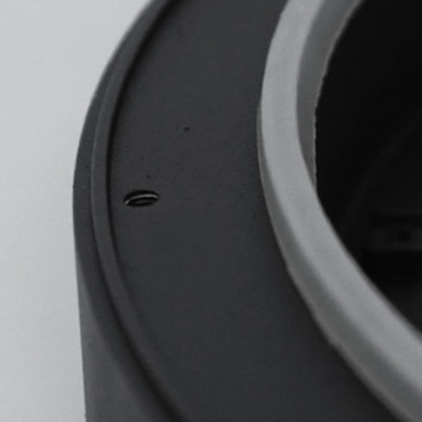 Plafonnier encastré à LED étanche en aluminium rond simple extérieur octogonal 