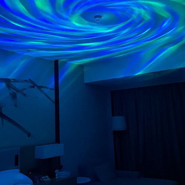 Luz de Proyección de Galaxia Creativa LED Atmosphere Luz de Proyección de Música Bluetooth 