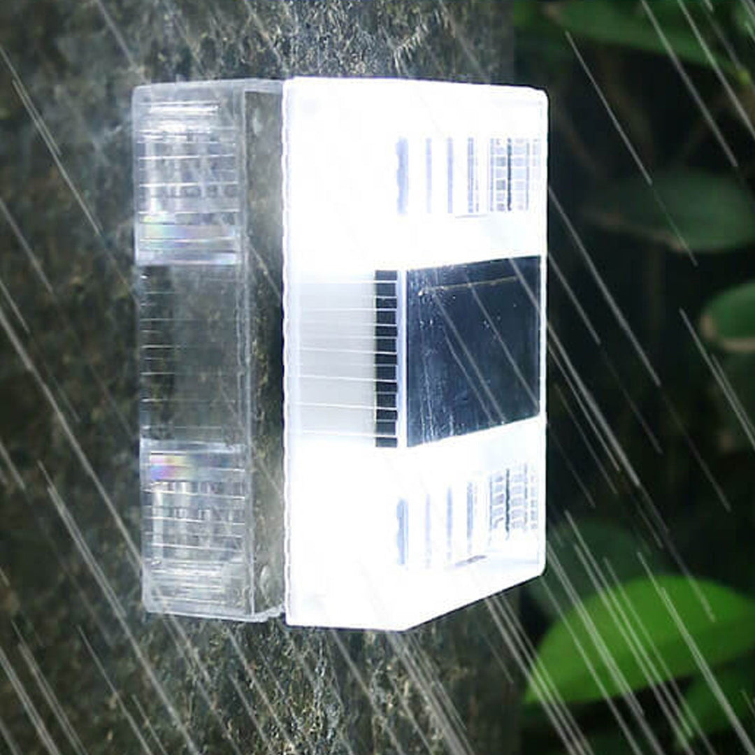 Solar Square Up and Down LED Outdoor dekorative Garten-Wandleuchte 