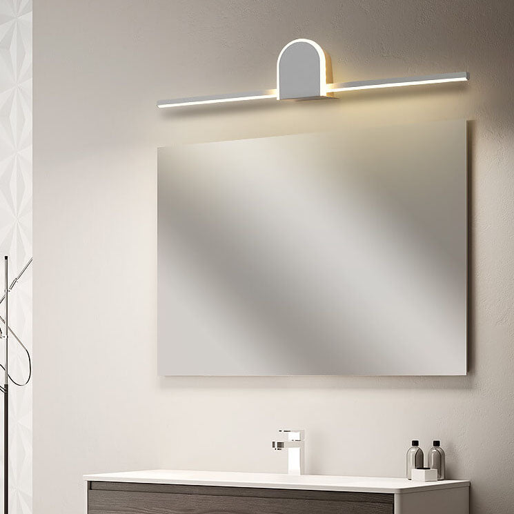Moderne minimalistische lange geometrische Vanity Light LED-Wandleuchte 