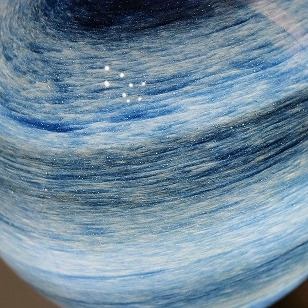 Plafonnier moderne créatif en verre avec 1 lumière 