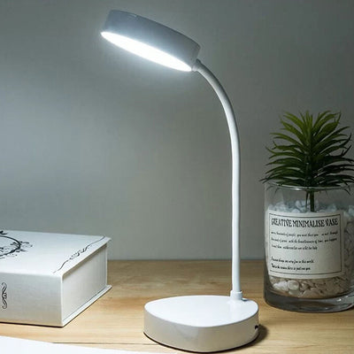 Lampe de table LED pliable à 1 lumière avec chargement USB créatif 