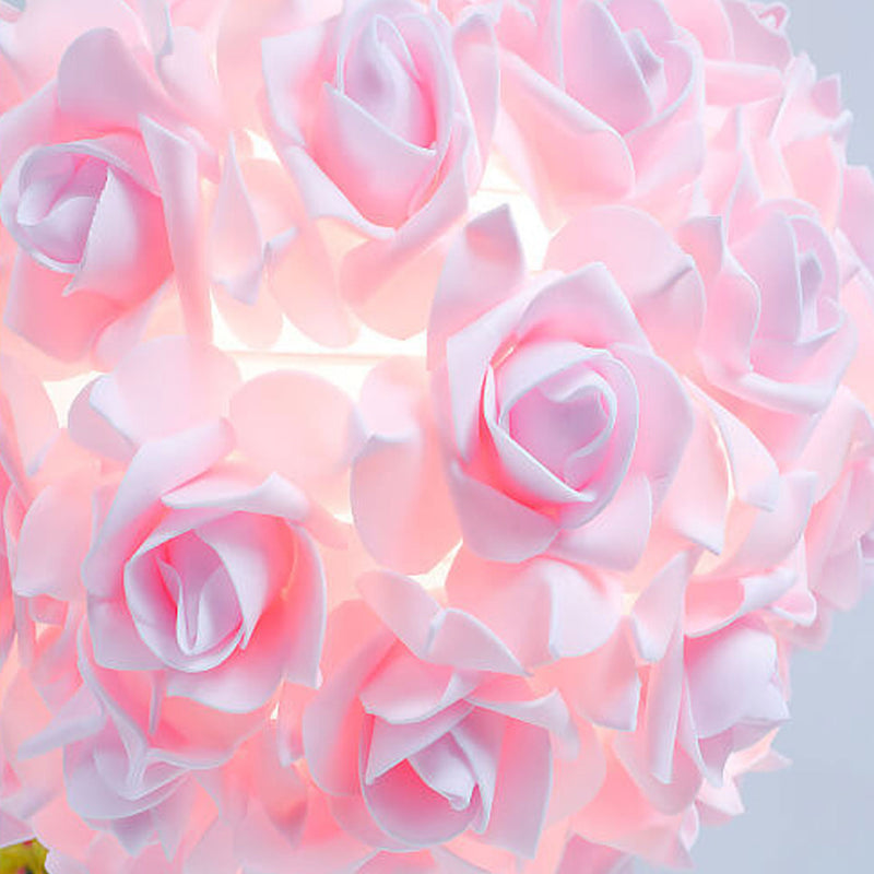 Nordic Creative Rose Metal LED-Tischlampe
