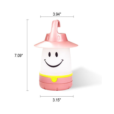 Creative Smiley Lantern Outdoor Camping LED Decorative Table Lamp