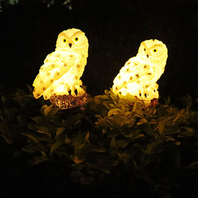 Solar Owl LED Outdoor Waterproof Decorative Lawn Ground Light