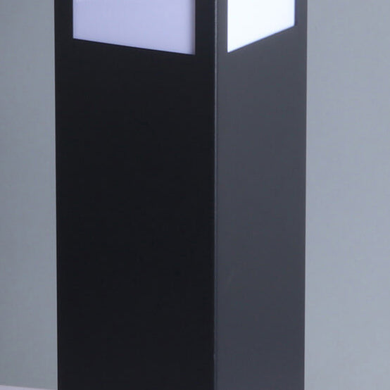 Modern Solar Lawn Square Column Outdoor Waterproof Path Lamp