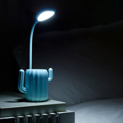 Creative Foldable Cactus Design LED Eye Protection Desk Lamp