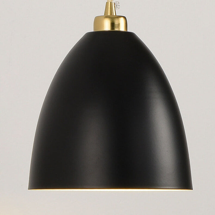 Nordischer Minimalistischer Rein Schwarz-Weiß Eisen 1-Licht Wandleuchte 