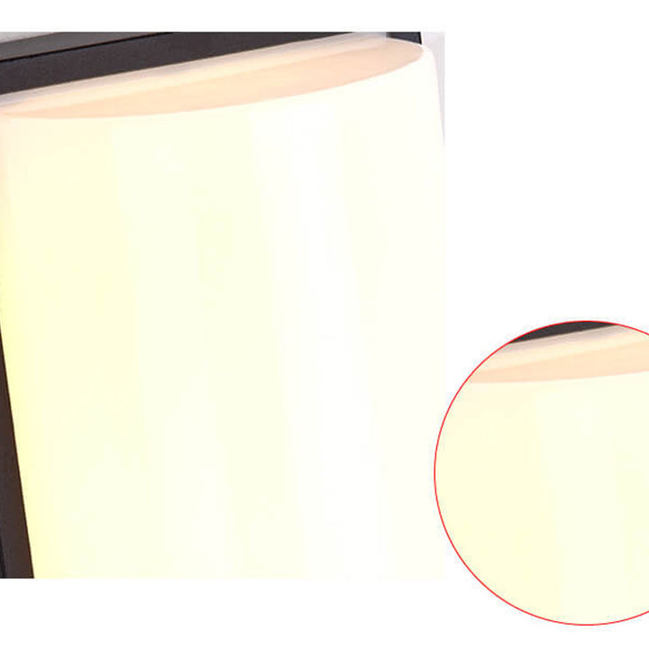 Applique murale LED cylindrique simple et créative nordique 