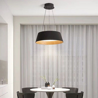 Nordic Minimalist Round LED Aluminum Pendant Light Flush Mount Lighting