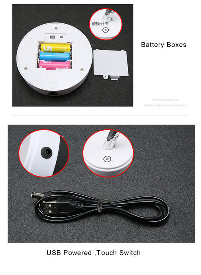 Lampe de Table LED à Interrupteur Tactile et Chargement USB avec Fil de Cuivre Léger 108 