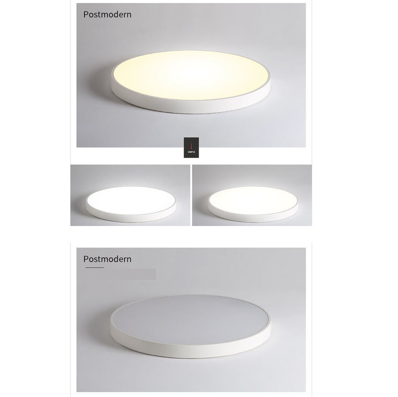 Simple Circle 1-Light LED Flush Mount Lighting
