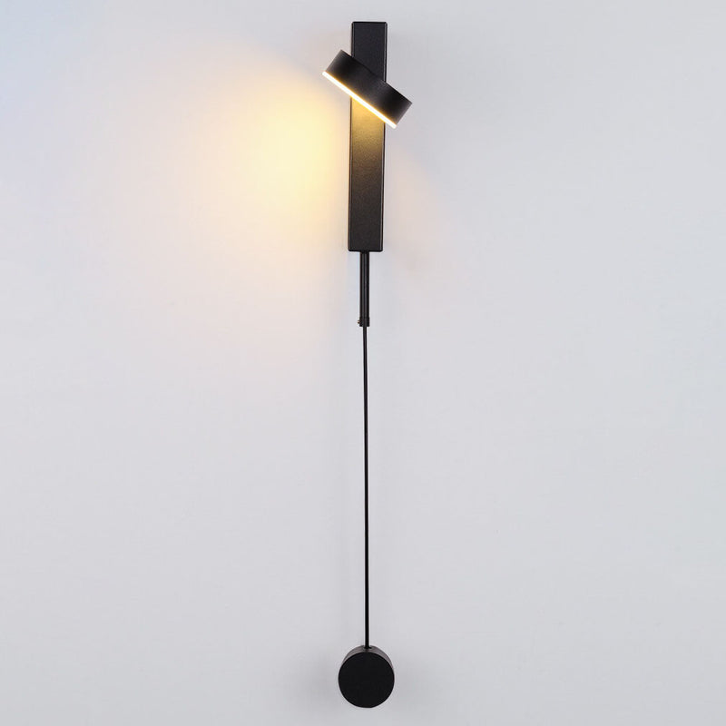 Postmodern Creative Metal 1-Light Long Strip LED Wall Sconce Lamps