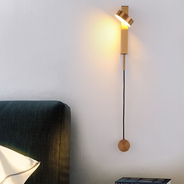 Postmodern Creative Metal 1-Light Long Strip LED Wall Sconce Lamps