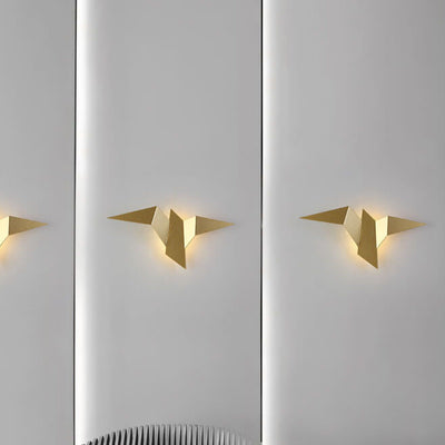 Moderne kreative fliegende Vogel-Metall-1-Licht-LED-Wandleuchte-Lampen 