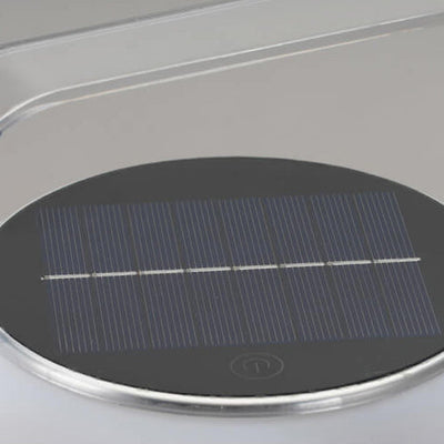 Lumière de camping portable à LED avec télécommande solaire de simplicité contemporaine pour patio extérieur 