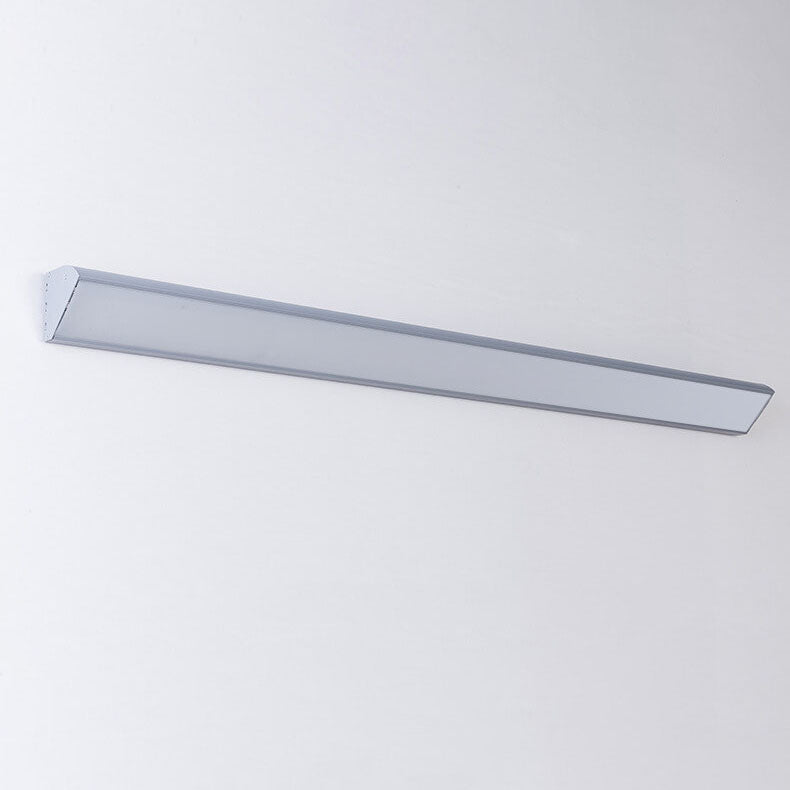 Modern Minimalist Aluminum Acrylic Waterproof Long Outdoor Indoor LED Wall Sconce Lamp