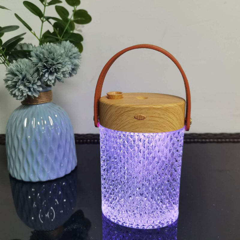 Multifunctional Colorful Atmosphere Silent Humidification USB Charging LED Night Light