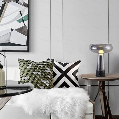 Simple Creative Glass Marble LED Table Lamp