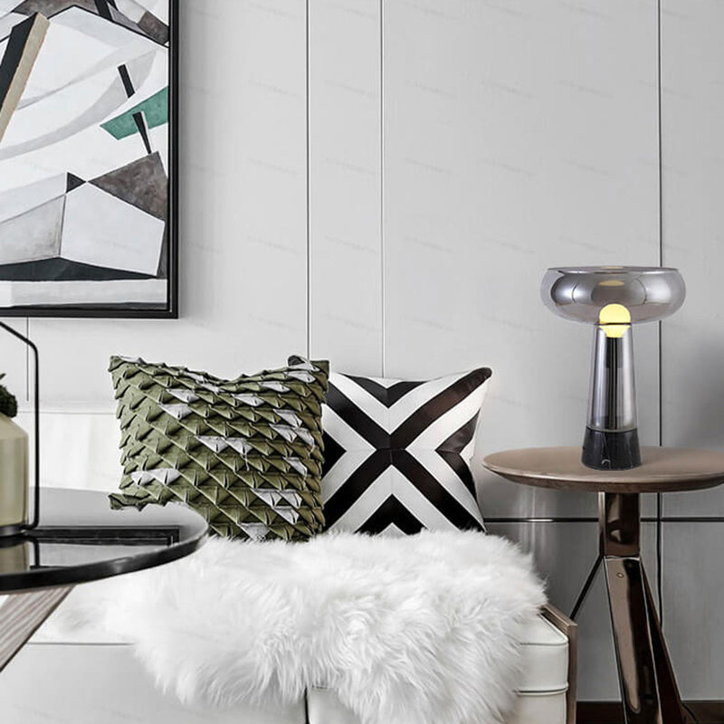 Simple Creative Glass Marble LED Table Lamp