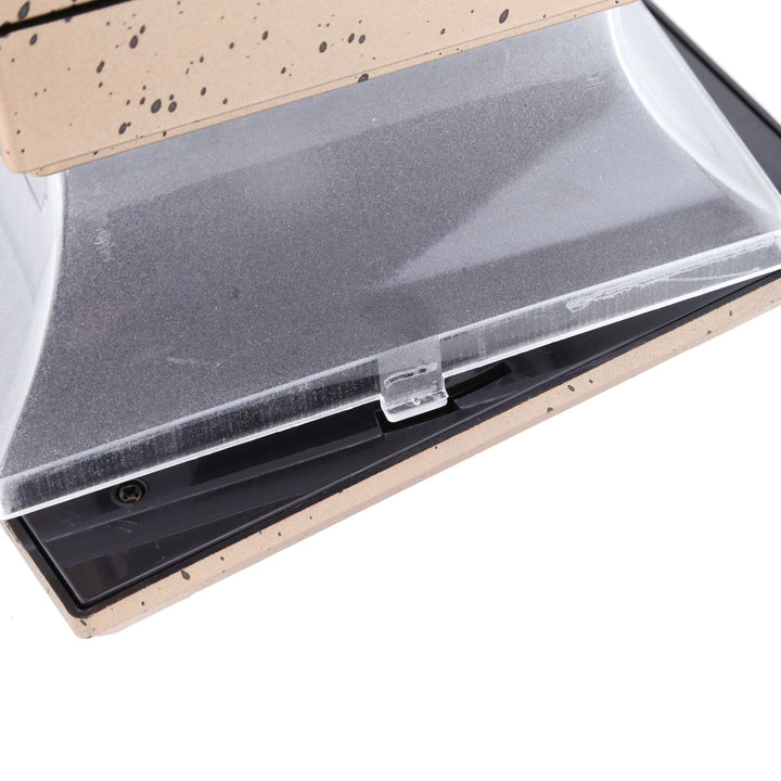 Luz solar moderna y minimalista de plástico para remate de columna, con control inteligente de luz, decorativa para vallas y paisajismo exterior 