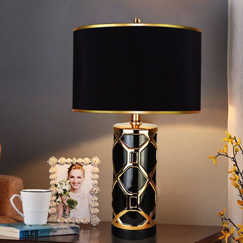 Nordic Light Luxus-Keramik-Tischlampe mit 1 Leuchte