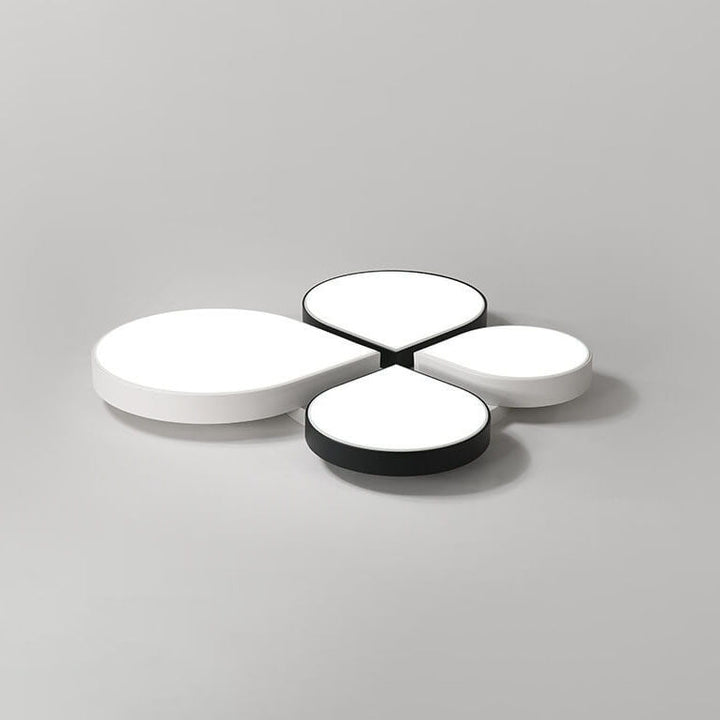 Modern Minimalist Four Leaf Clover Acrylic LED Flush Mount Ceiling Light