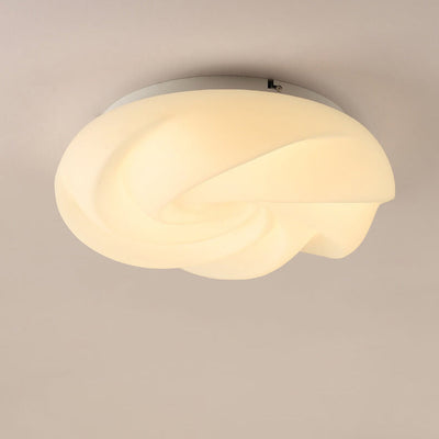 Creative Rose Cloud Design LED Flush Mount Light