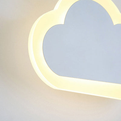 Nordic Acryl Creative Cloud Design LED-Wandleuchte