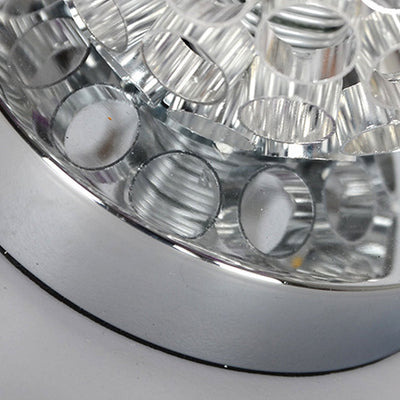 Lámpara de mesa LED de aluminio estilo europeo Rose 