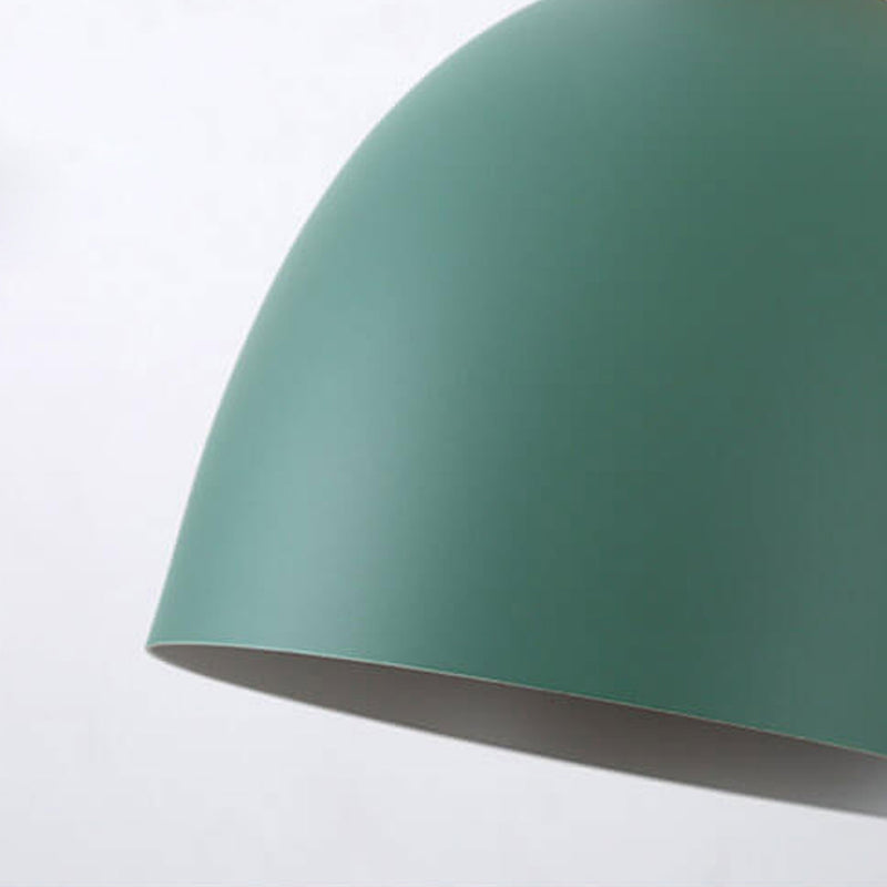 Nordic Macaron Dome Log 1-Light Rotatable Wall Sconce Lamp