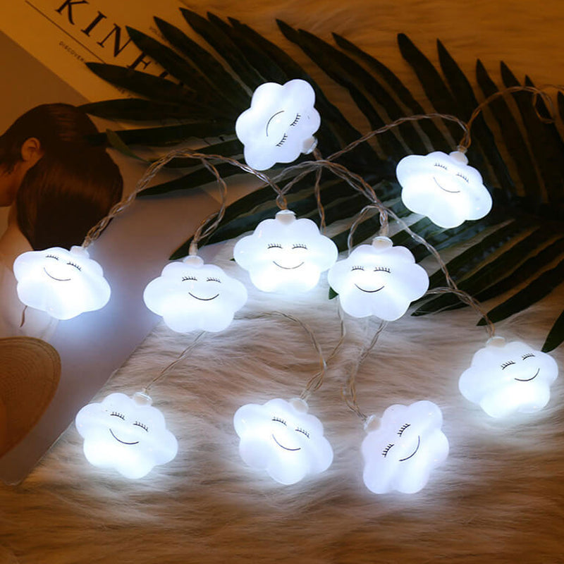 Guirlande lumineuse LED à piles 10/20 lumières pour décoration festive intérieure 
