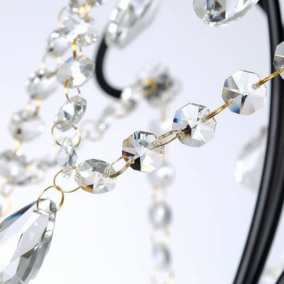 Vintage Luxury Crystal Candle Design 1/3 Light Chandelier