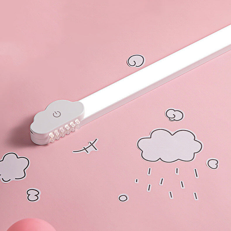 Lámpara de pared LED recargable de tubo simple con protección ocular 