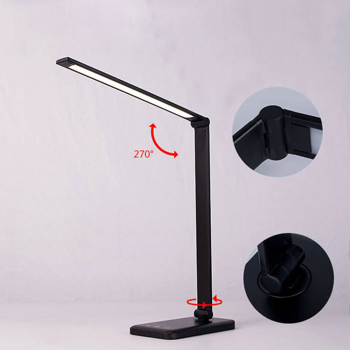 Simple Folding Wireless Rechargeable LED Eye Protection Reading Desk Lamp