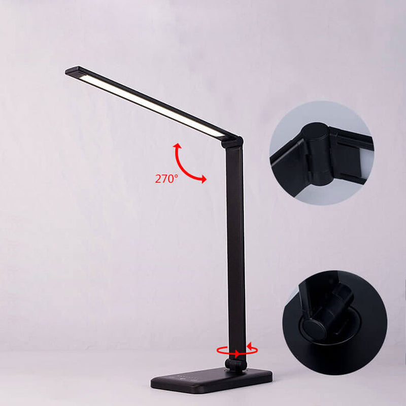 Simple Folding Wireless Rechargeable LED Eye Protection Reading Desk Lamp