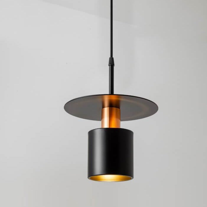 Modern Creative Cylinder Shade Metal 1-Light LED Pendant Light