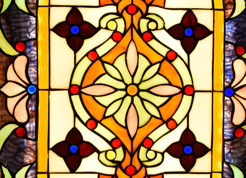 Creative Luxury Stained Glass Tiffany LED Wall Sconce Lamp
