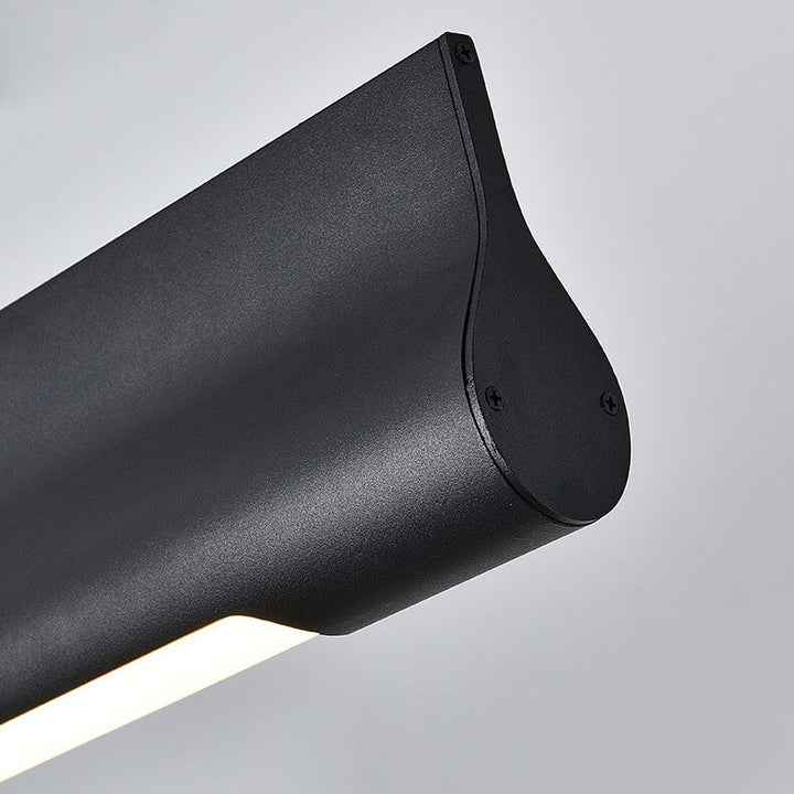 Nordische minimalistische lange Streifen Insel Licht LED hebbare Kronleuchter 